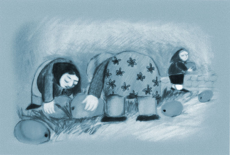 illustrazioni un popolo di formiche Pietro Galeoto