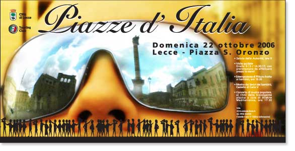 Eventi Città di Lecce: piazze d'Italia 6x3 