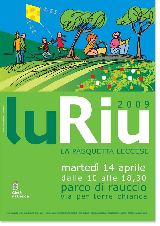 Eventi Città di Lecce lu riu manifesto 